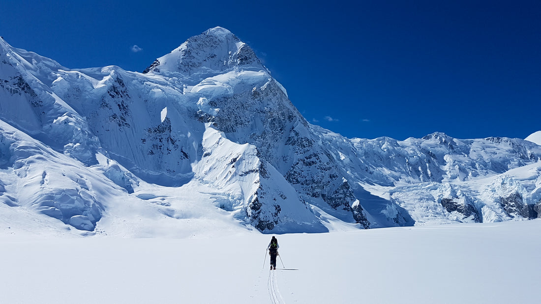 Splitboarding Kluane Steep Lines