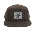 Karakoram Tweed 5 Panel Hat, logo gear