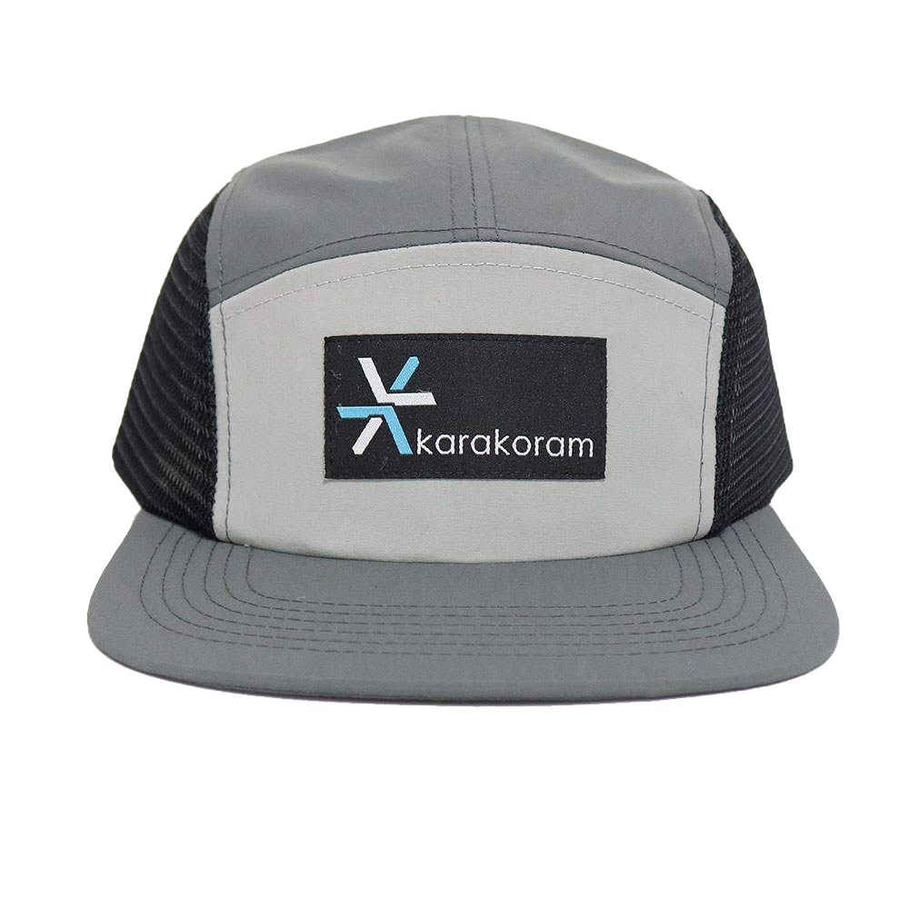 Karakoram Rainier 5 Panel Hat, logo gear, view 1 of 2