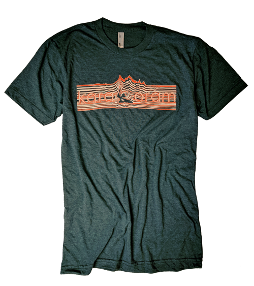 Karakoram Mountain Lines T-Shirt, logo gear