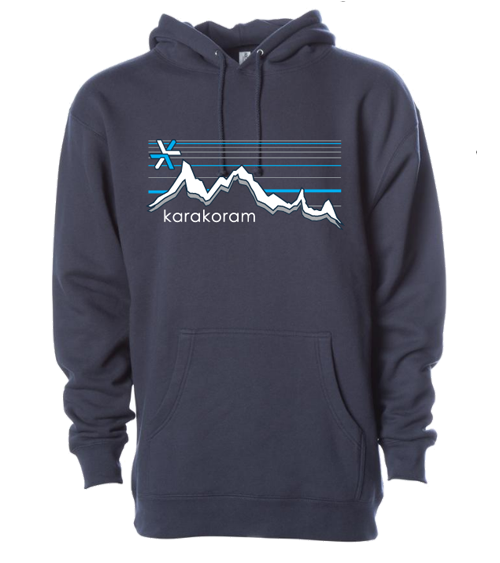 Karakoram Mountain Scanner Hoodie, logo gear