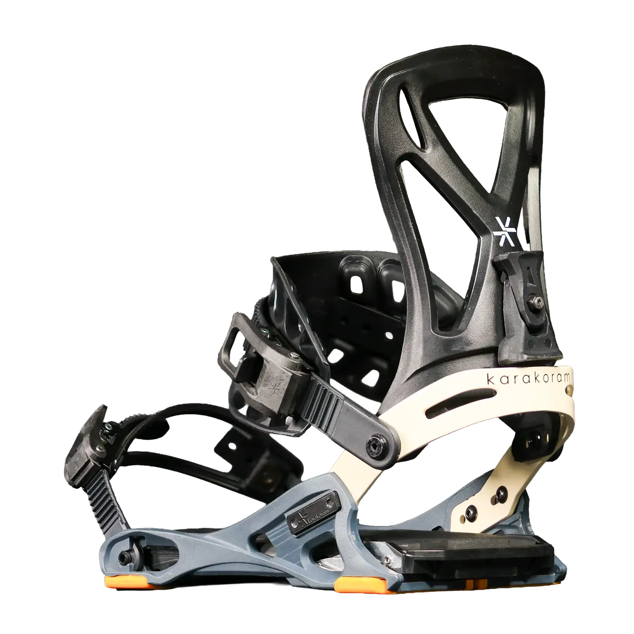 Karakoram Layback, 45-degree buckle-side angle