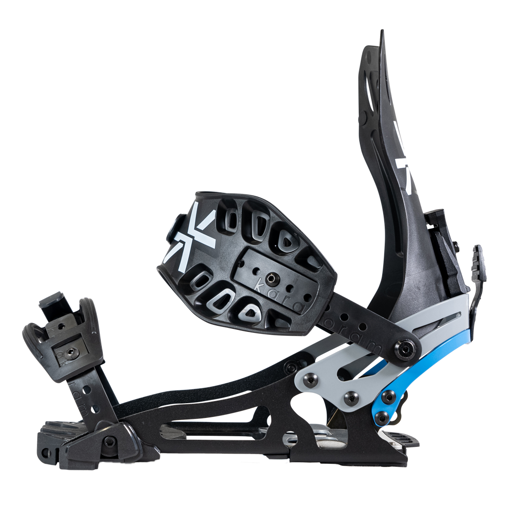 Karakoram NOMAD, bindings splitboard bindings, side angle