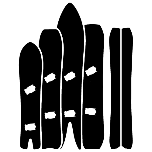 Black silhouette illustration of tall vertical shapes resembling asparagus stalks