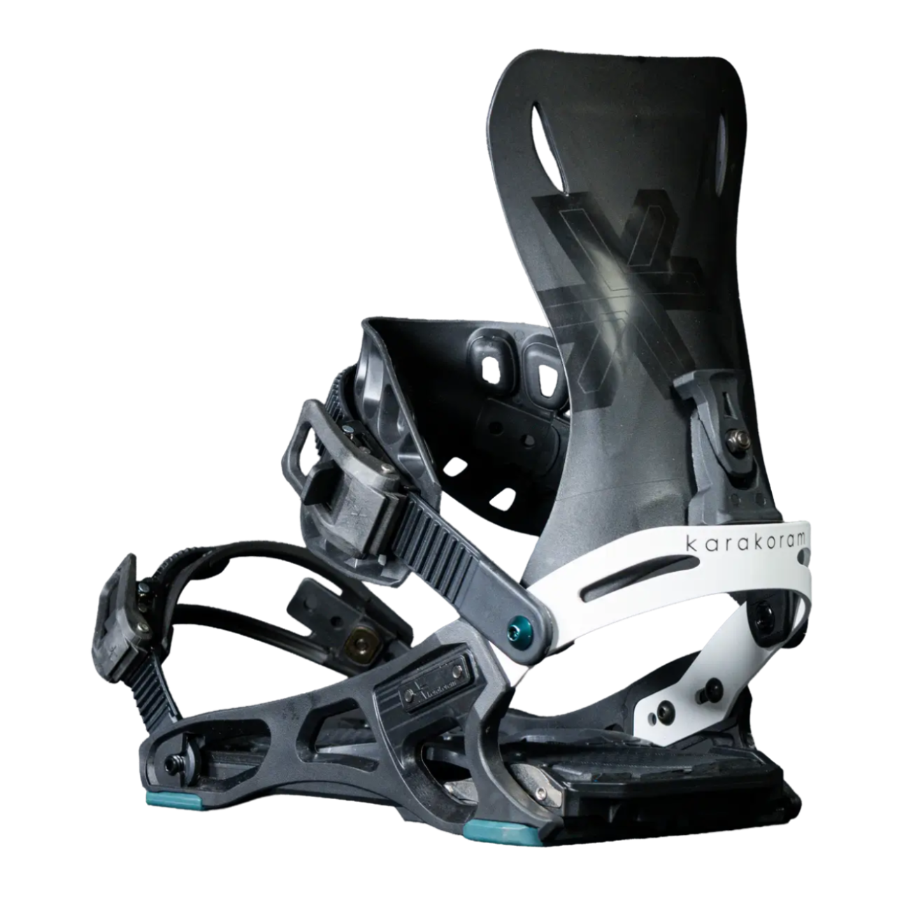 Karakoram Ultra Ranger + Quiver Connectors, bindings quiver bindings, 45-degree buckle-side angle